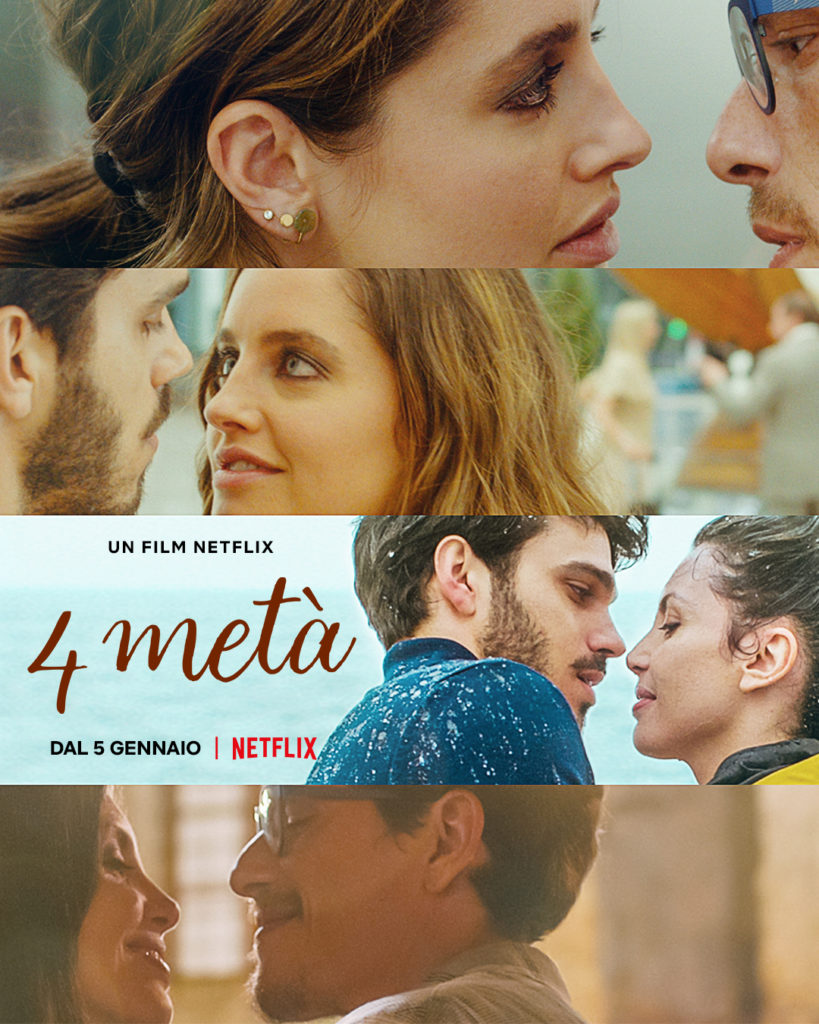 4 Metà - Poster - Dal 5 Gennaio su Netflix