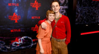 BROOKLYN, NEW YORK - MAY 14: Sophia Lillis and Wyatt Oleff attend Netflix's "Stranger Things" Season 4 New York Premiere at Netflix Brooklyn on May 14, 2022 in Brooklyn, New York. (Photo by Bryan Bedder/Getty Images for Netflix)