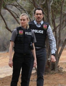 THE BRIDGE - "Destino" - Episode 7 (Airs, Wednesday, August 21, 10:00 pm e/p) Pictured; (L-R) Diane Kruger as Sonya Cross, Demian Bichir as Marco Ruiz. CR: Byron Cohen/FX Network