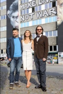 19.07 2014 BerlinPhotocall zu Planet der Affen-Revolution Dawn of the Planet of the Apes in Berlinwith Andy Serkis , Keri Russell and Matt Reeves