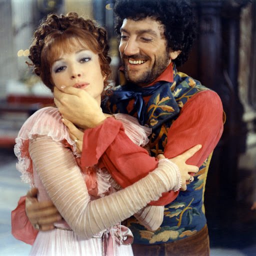 Proietti e Monica Vitti colti da Sandro Borni
