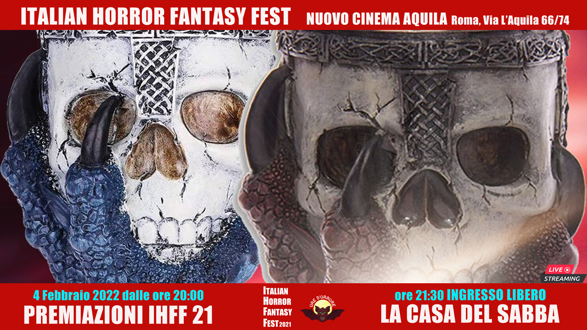 BANNER ITALIAN HORROR FANTASY FEST 2021